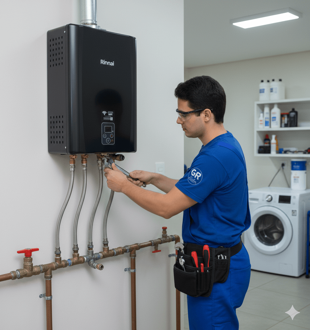 Instalação de Aquecedor
